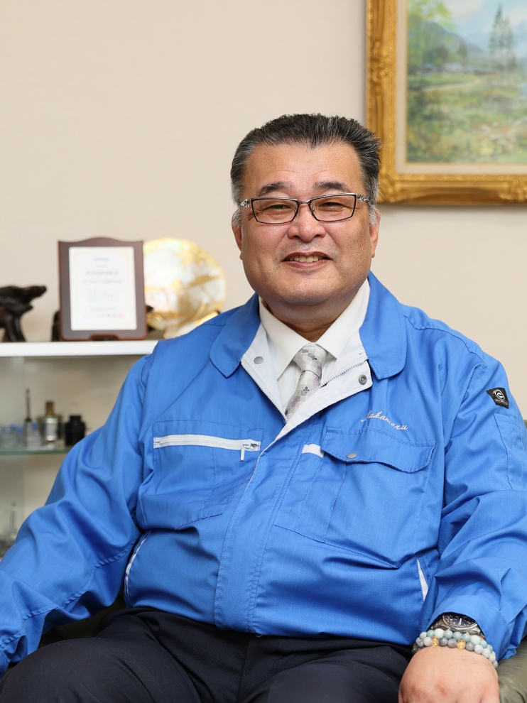 代表取締役社長中村広昭